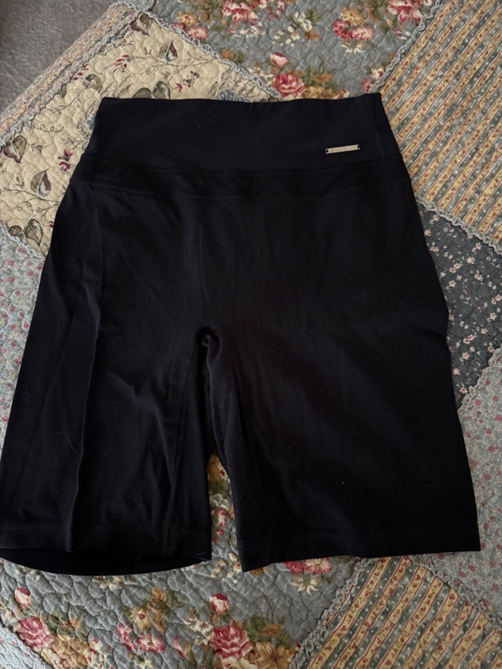 Whitney Simmons Gymshark Women’s Black High-Waist Bike Shorts